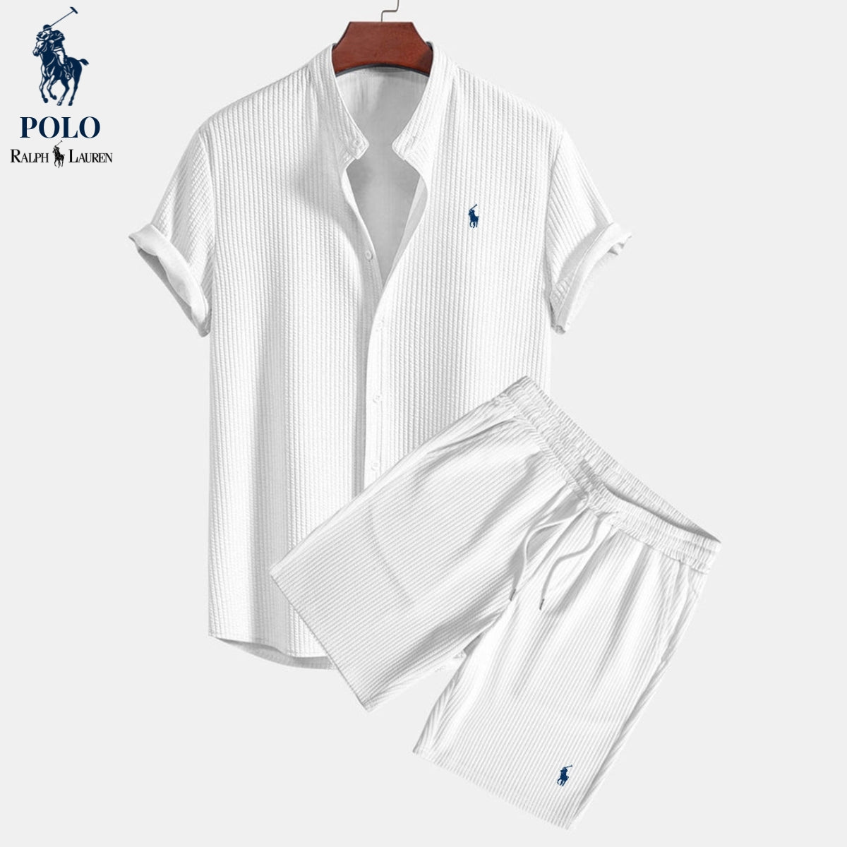Luxee Poloshirt und Shorts-Set