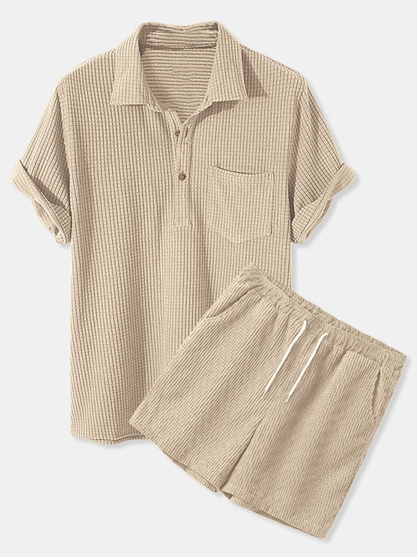 Luxee Polo Shirt and Shorts Set