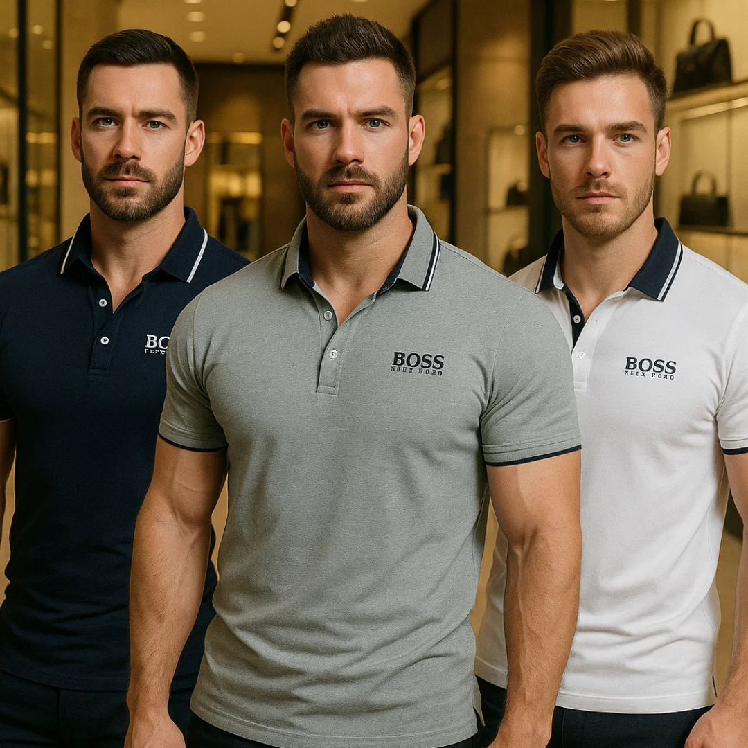 Set Luxury Polo Collar Shirt (Buy 1, Get 3 Free).