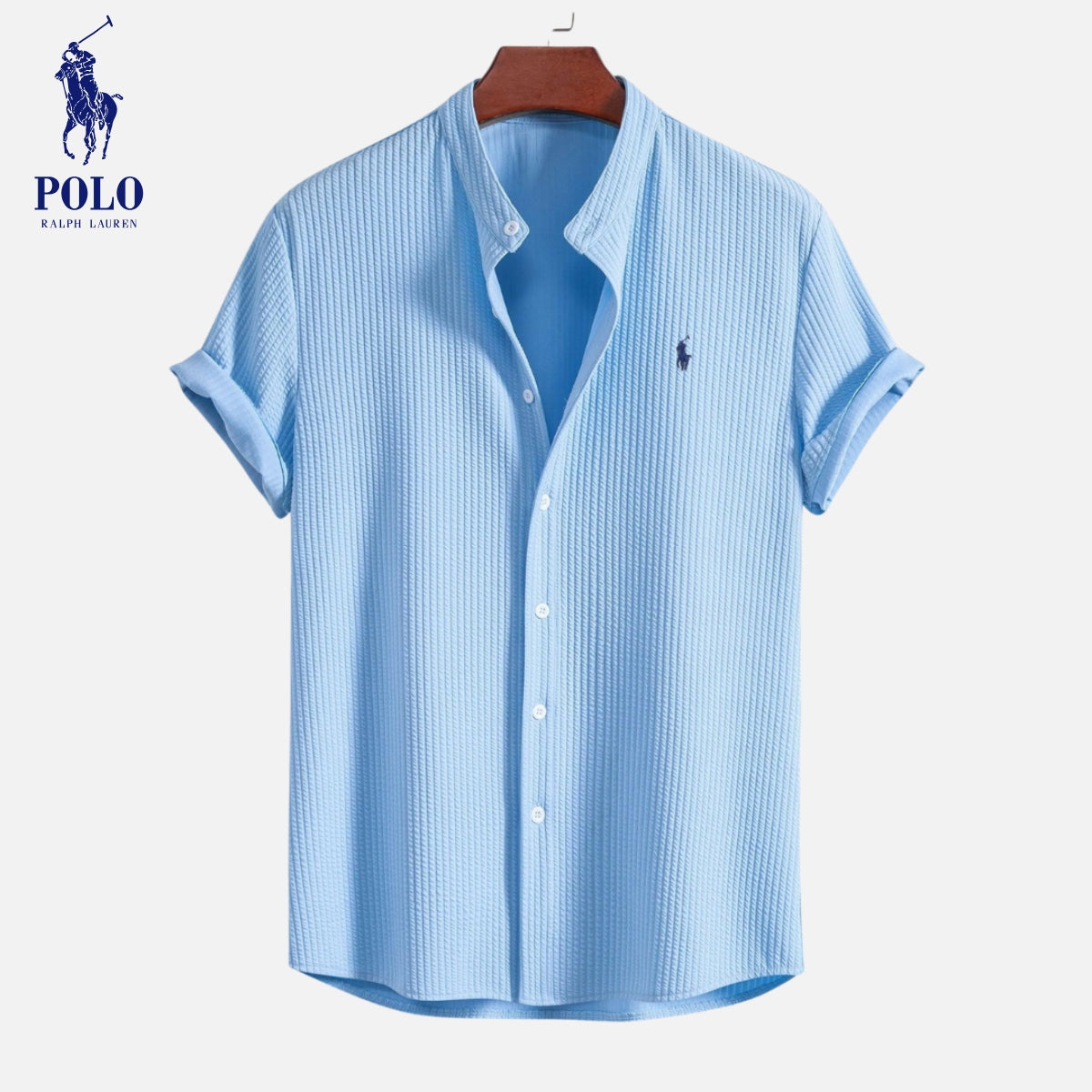 Chemise à col Polo Luxee