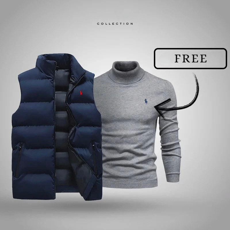 Gilet homme + pull offert