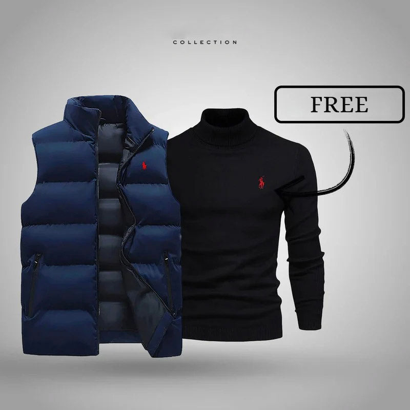 Gilet homme + pull offert