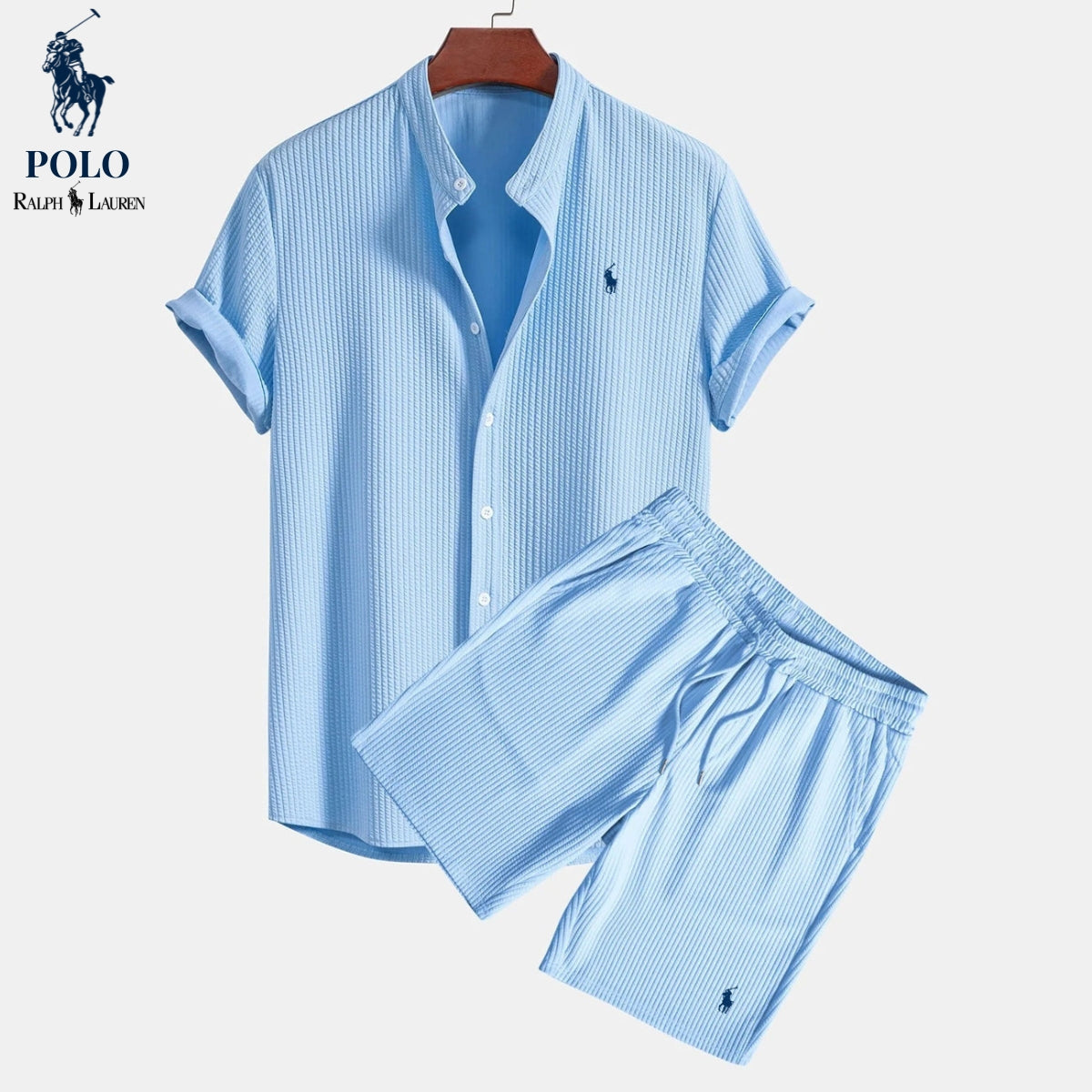 Ensemble polo et short de luxe