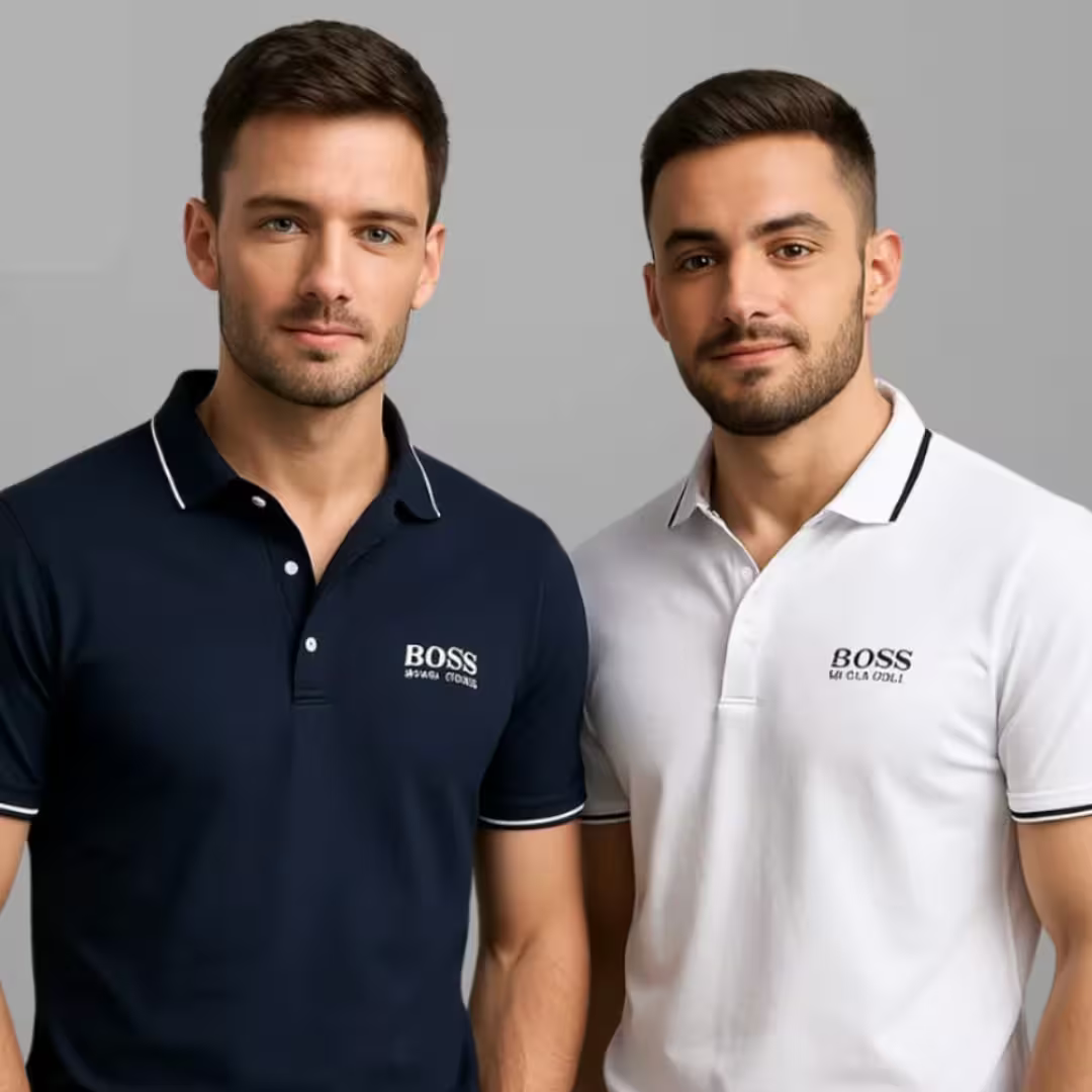 Luxury Polo Collar Shirt | (Buy 1, Get 2).